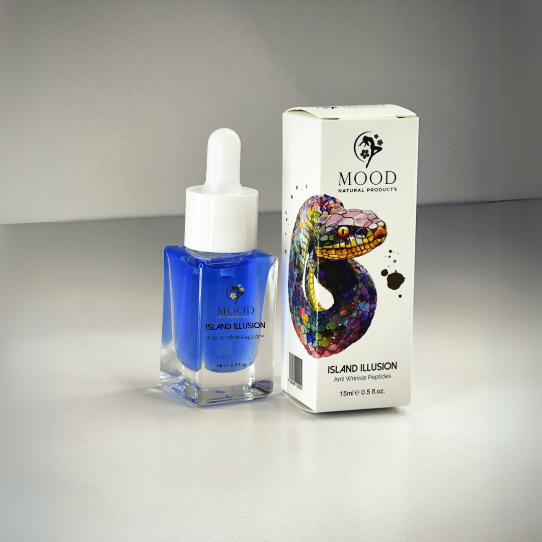 Island Illusion - Peptide Essenz gegen Mimikfalten - MOOD Naturals