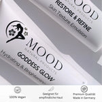 Goddess Glow - Feuchtigkeit & Anti-Pigmentflecken Serum - MOOD Naturals - Premium Qualität - Made in Germany - Hergestellt in Deutschland