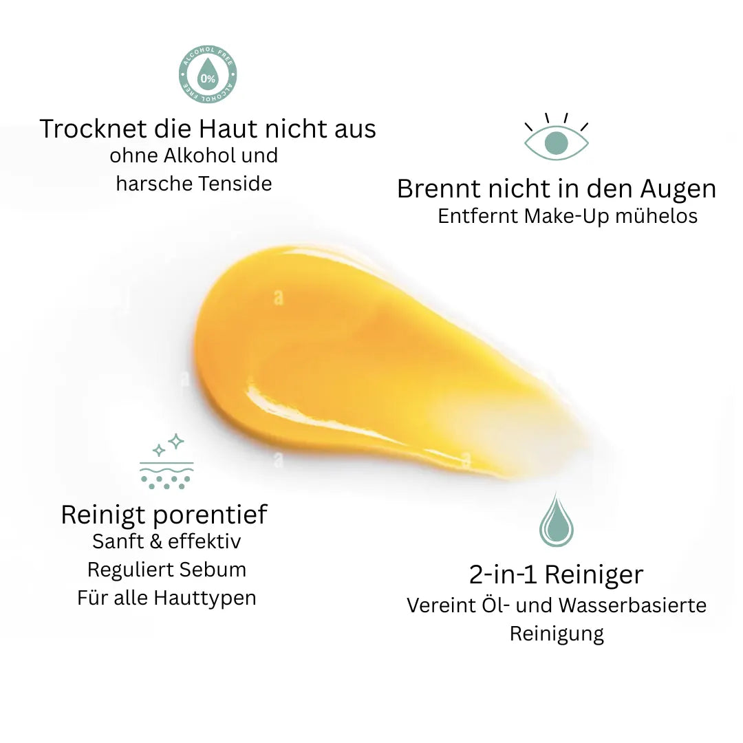 MOOD Tropical Detox Gesichtsreiniger trocknet die Haut nicht aus und reinigt porentief.
