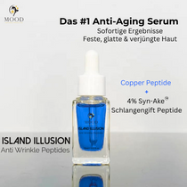 Island Illusion - Peptide Essenz gegen Mimikfalten - MOOD Naturals