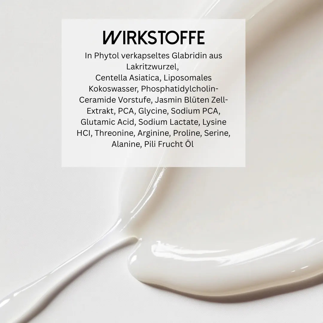 Wirkstoffe in MOOD Goddess Glow - Feuchtigkeit & Anti-Pigmentflecken Serum